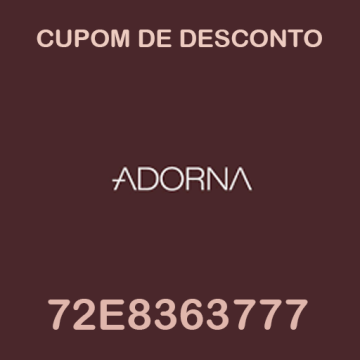 Cupom de Desconto Adorna Shop