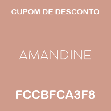 Cupom de Desconto Amandine