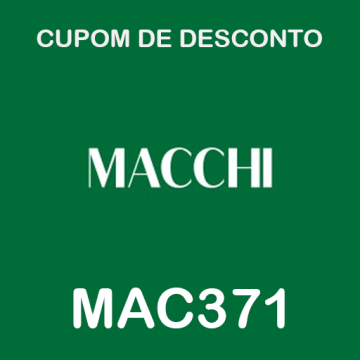 Cupom de Desconto Macchi