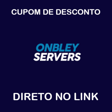 Cupom de Desconto Onbley Servers