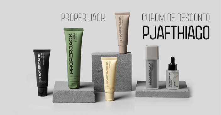 Cupom de Desconto Proper Jack - Código Promocional: PJAFTHIAGO
