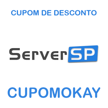 Cupom de Desconto ServerSP