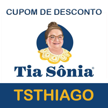 Cupom de Desconto Tia Sonia
