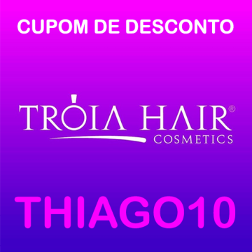 Cupom de Desconto Troia Hair Cosméticos