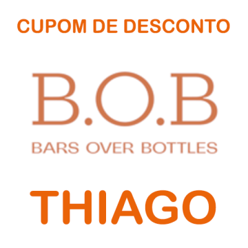 Cupom de Desconto Use BOB (Bars Over Bottles)