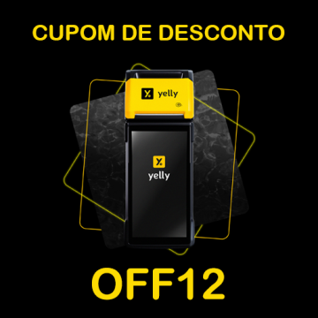 Cupom de Desconto Yelly Maquininha